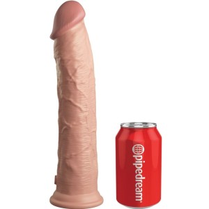 KING COCK ELITE - REALISTLIK SILIKOONIST DILDO 28 CM